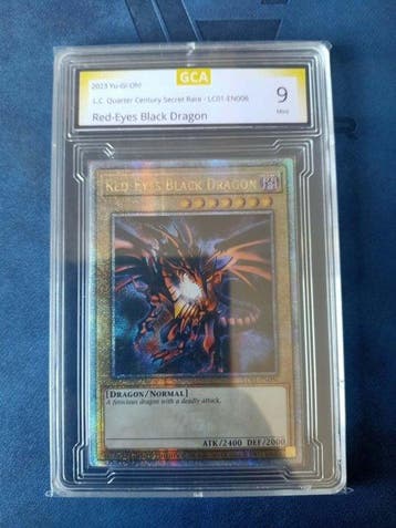 Konami - 1 Card - Yu-Gi-Oh! - Red-Eyes Black Dragon, Nieuw