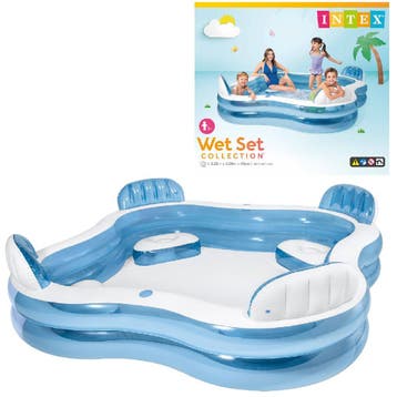 Intex zwembad Family Lounge 229x229 van €59,99 voor €30,00, Ophalen of Verzenden, Nieuw