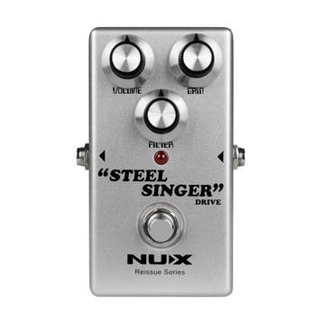 NUX SSD-10 analoge effect pedaal dynamische overdrive STEEL, Ophalen of Verzenden, Nieuw