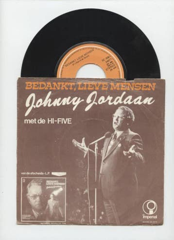 Johnny Jordaan – Bedankt Lieve Mensen / Tante Leen – Hoe Moe, Ophalen of Verzenden, Nieuw in verpakking