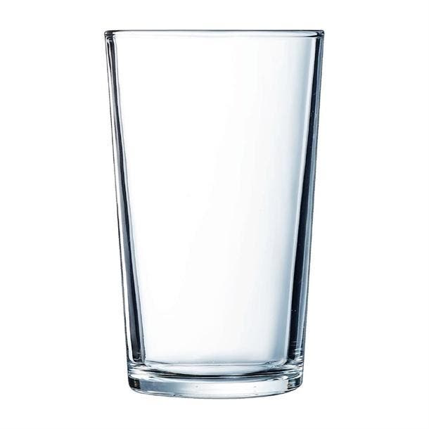 conisch half pint glas | 285 ml | gehard glas | stapelbaa..., Zakelijke goederen, Horeca | Overige, Verzenden