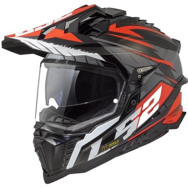 MX701 Explorer Spire Motorhelm LS2, Motoren, Kleding | Motorhelmen, Verzenden