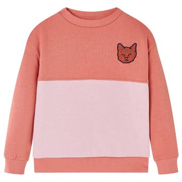 vidaXL Kindertrui blokontwerp 128 roze, Verzenden, Nieuw