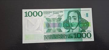 Nederland. - 1000 Gulden - 1972 - Pick 94 (Zonder