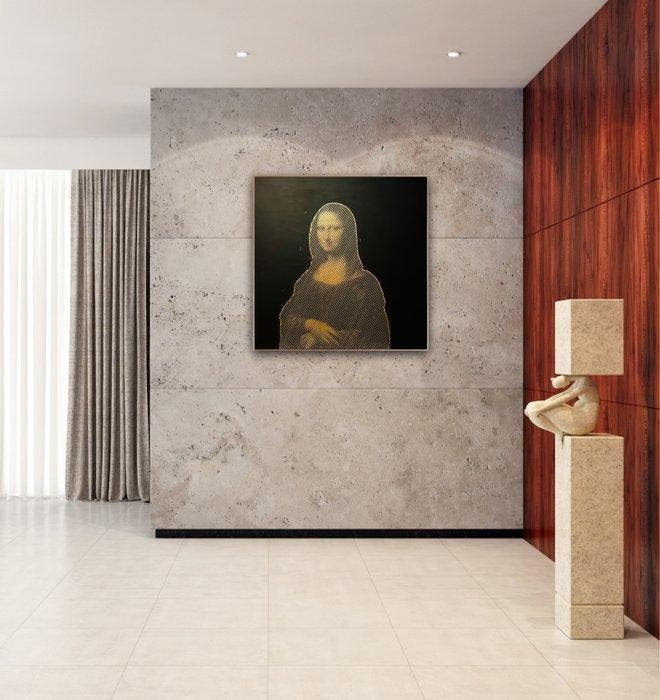 Tomas Orentas - Inspired by Mona Lisa, Antiek en Kunst, Kunst | Schilderijen | Modern