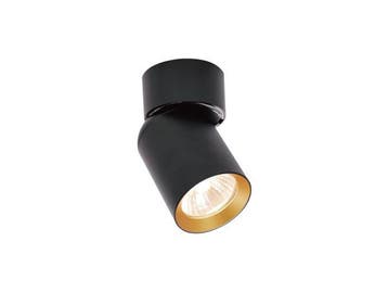 Veiling - 12x GU10 Opbouwspot Armatuur cilinder zand zwart e, Nieuw