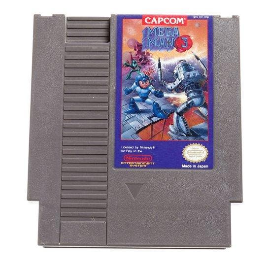Mega Man 3 [NTSC] [Nintendo NES], Spelcomputers en Games, Games | Nintendo NES, Zo goed als nieuw, Ophalen of Verzenden