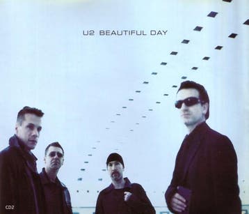 cd single - U2 - Beautiful Day, Cd's en Dvd's, Cd Singles, Verzenden, Zo goed als nieuw, Rock en Metal