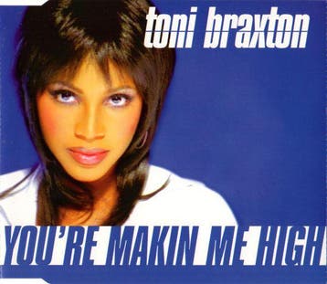 cd single - Toni Braxton - Youre Makin Me High, Verzenden, Zo goed als nieuw, Overige genres