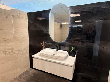 Badmeubel Lentia 100cm  incl led speiegel, Ophalen, Nieuw