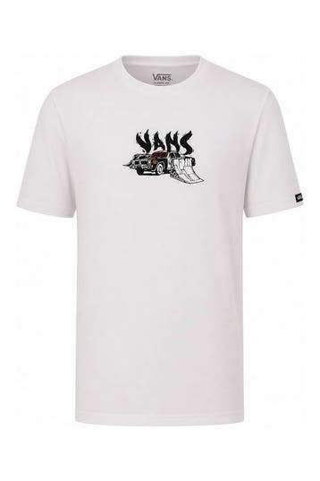 Vans T-shirt Jongens in maat M Wit, Kinderen en Baby's, Verzenden, Zo goed als nieuw, Vans, Jongen of Meisje