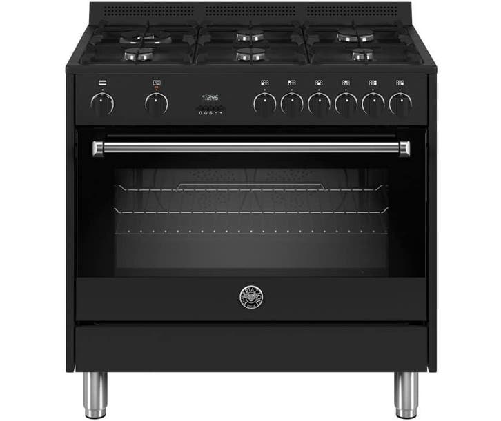 Bertazzoni MPL96L1ENNV gas fornuis met 6 branders,1560, Witgoed en Apparatuur, Fornuizen, Nieuw, Ophalen of Verzenden