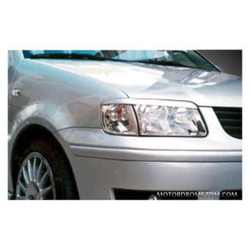 Koplampspoilers  Volkswagen Polo 6N2 1999-2001 (ABS), Ophalen of Verzenden, Nieuw