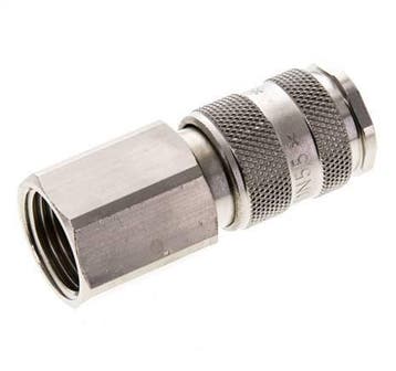 Vernikkeld Messing DN 5.5 (Orion) Luchtkoppeling, Verzenden, Nieuw