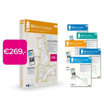 NV Charts Box - Oostzee & Kattegat (1, 2, 3, 5.1 & 5.2), Ophalen of Verzenden, Nieuw