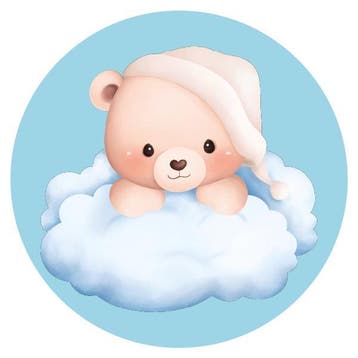 Babykamer Muurcirkel stickers Wanddecoratie, Verzenden, Nieuw