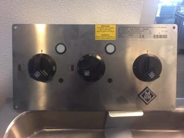 MKN elektrische bakplaat inbouw 1522507, Zakelijke goederen, Horeca | Keukenapparatuur, Ophalen, Gebruikt, Fornuis, Frituur en Grillen