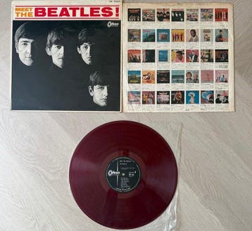 Beatles - Meet The Beatles! (Japan) – Red Everclean Vinyl –, Cd's en Dvd's, Vinyl Singles, Nieuw in verpakking