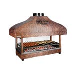 GGM Gastro | Koperen barbecue - 1000mm - glazen hitteschild, Verzenden, Nieuw, Effen, Overige typen