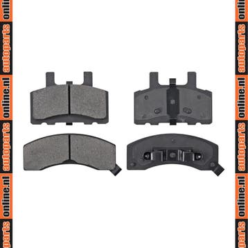 Remblokken Vooras Chevrolet C2500 6.5 TDiC - ABS 38370, Verzenden