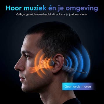 Golden Sound Run Bone Conduction - Sport oordopjes - Open, Audio, Tv en Foto, Koptelefoons, Ophalen of Verzenden, Zo goed als nieuw