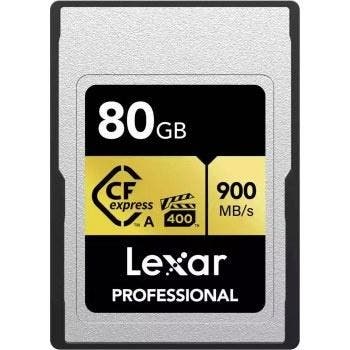 Lexar CFexpress Pro type A Gold series 80GB-900MB/s *NIEUW*, Ophalen of Verzenden, Nieuw, Overige Merken