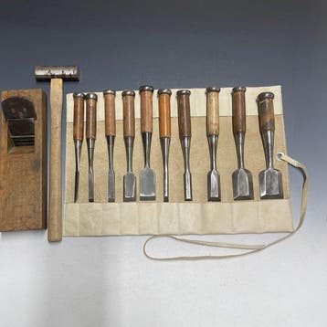 Tataki Oir Nomi, Genno, Kanna | Bench Chisels, Hammer, Plane