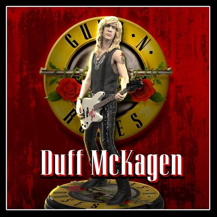 Guns n Roses Rock Iconz Statue Duff McKagan 20 cm, Verzamelen, Film en Tv, Nieuw, Ophalen of Verzenden