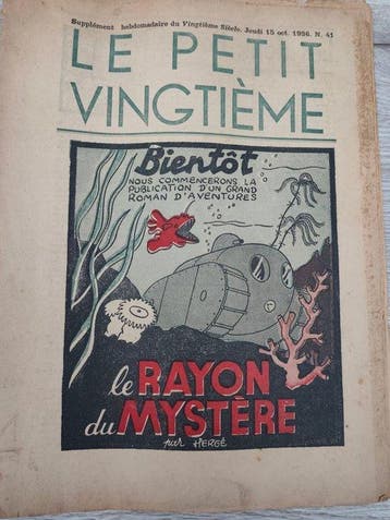 Le Petit Vingtième 41 - 1 Nummer - 1936, Nieuw