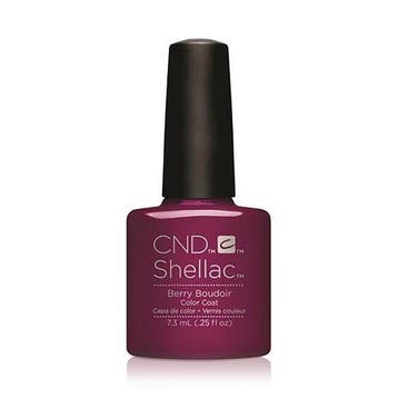 CND  Colour  Shellac  Gellak  Berry Boudoir  7,3 ml, Verzenden, Nieuw