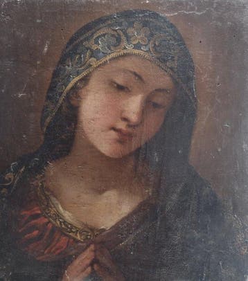 Franse school (XVII) - Virgin, Antiek en Kunst