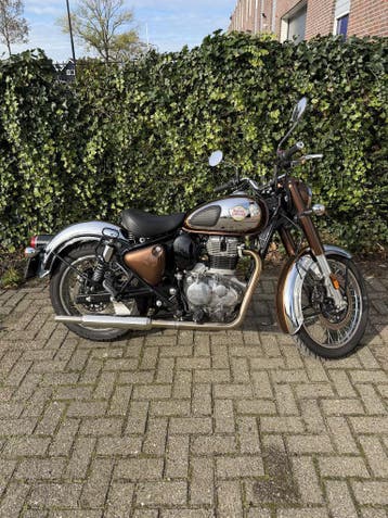 Te koop: Royal Enfield Classic 350 Chrome Bruin – 2023 – Sle, Overig, Minimaal motorrijbewijs A2, Handgeschakeld, 1 cilinder