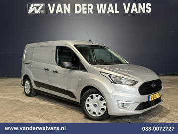 Ford Transit Connect L2 H1 | Lease vanaf 242,- p/mnd, Auto's, Ford, Gebruikt, Euro 6, Dealer onderhouden, Zilver of Grijs