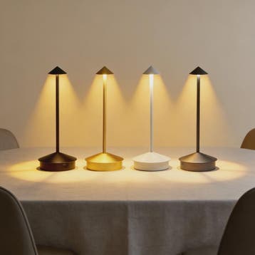 Sfeervolle LED Tafellamp - Vintage Design, Oplaadbaar met To, Huis en Inrichting, Verzenden, Nieuw