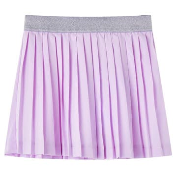 vidaXL Kinderrokje geplooid 104 lila, Verzenden, Nieuw