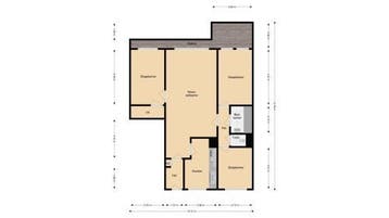 Te Huur 4 Kamer Appartement Jonkerbos In Zoetermeer, Huizen en Kamers, Direct bij eigenaar, Zoetermeer, Appartement, Zuid-Holland