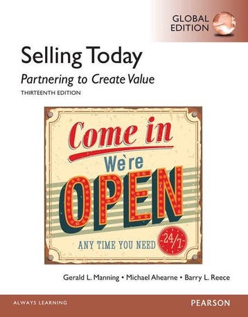 9781292060170 Selling Today: Partnering to Create Value, ..., Verzenden, Zo goed als nieuw, Gerald Manning