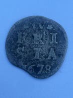 Nederland, West-Friesland 2 of Dubbele Stuiver 1678 (Zonder
