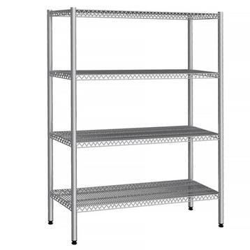 GGM Gastro | RVS stelling - 1380x500mm - Diepte: 500mm - met, Verzenden, Nieuw in verpakking