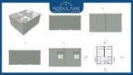 Prefab Bouwkeet! De tijdelijke ruimte oplossing! Geïsoleerd, Nieuw