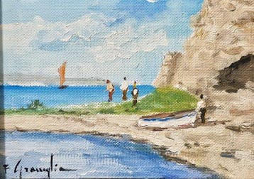 Francesco Graniglia (1912 - 2010) - Marina, Antiek en Kunst