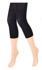Dames panty/legging - capri - 100 denier - zwart, Verzenden, Nieuw