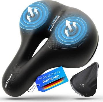 2dekans | Nextcover Fietszadel - Airflow - Ergonomisch -, Ophalen of Verzenden, Zo goed als nieuw, Nextcover