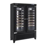 GGM Gastro | Wijnklimaatkast - Massief hout - 1 klimaatzone, Witgoed en Apparatuur, Koelkasten en IJskasten, Verzenden, Nieuw