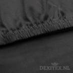 Queensbed Jersey hoeslaken - wit of antraciet, Huis en Inrichting, Slaapkamer | Beddengoed, Verzenden, Nieuw, Wit, Overige typen