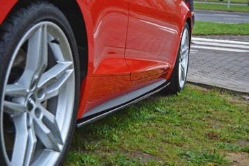 Side Skirts Diffusers Audi S5 / A5 S-Line F5 Coupé, Auto-onderdelen, Verzenden, Nieuw