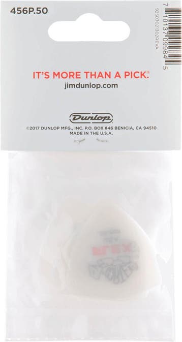 Jim Dunlop 456P050 Tortex Flex bas plectrum 0.50 mm 6-pack, Muziek en Instrumenten, Instrumenten | Toebehoren, Ophalen of Verzenden
