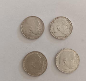 Duitsland, Derde Rijk Collection of coins incl. silver