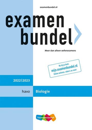 9789006639599 Examenbundel havo Biologie 2022/2023, Boeken, Verzenden, Zo goed als nieuw