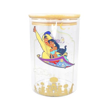 Disney Aladdin A Whole New World Glazen Bokaal, Ophalen of Verzenden, Nieuw